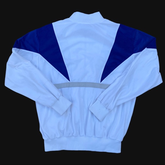 Vintage 80s Adidas Trefoil ZIP Up Track Jacket - Picture 2 of 6